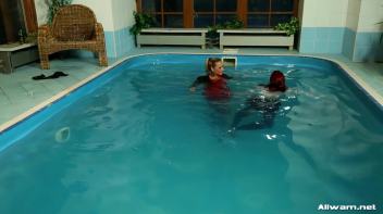 Taking A Dip With Her Doggie Screencap 85 on www.sinx.com