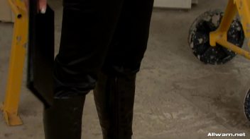 Doused in Wet Cement Screencap 5 on www.sinx.com