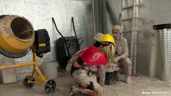 Doused in Wet Cement Screencap 28 on www.sinx.com