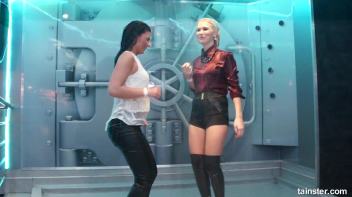 Young and flexible chicks getting wet Screencap 4 on www.sinx.com