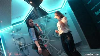 Young and flexible chicks getting wet Screencap 40 on www.sinx.com