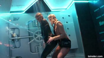 Young and flexible chicks getting wet Screencap 62 on www.sinx.com