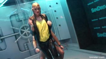 Young and flexible chicks getting wet Screencap 67 on www.sinx.com