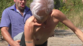 Blonde Bimbo Hitch Hiker Loves His Piss Screencap 51 on www.sinx.com