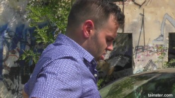 Blonde Bimbo Hitch Hiker Loves His Piss Screencap 73 on www.sinx.com