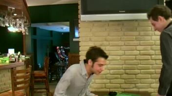 Bi Boys Get A Taste Of Their Hot Waitress Screencap 1 on www.sinx.com