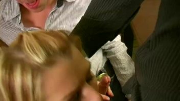 Bi Boys Get A Taste Of Their Hot Waitress Screencap 25 on www.sinx.com