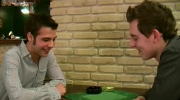 Bi Boys Get A Taste Of Their Hot Waitress Screencap 4 on www.sinx.com