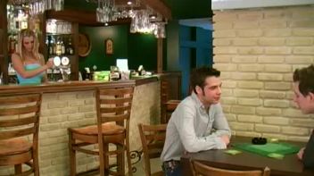 Bi Boys Get A Taste Of Their Hot Waitress Screencap 7 on www.sinx.com