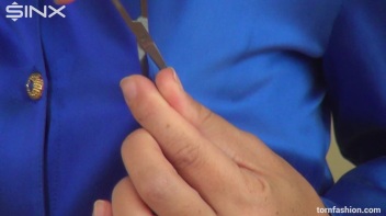 Tiny Titties Freed From Shredded Shirt Screencap 15 on www.sinx.com