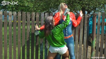 Catfight Turns Messy As Best Friends Get Painted - Cam 1 Screencap 28 on www.sinx.com