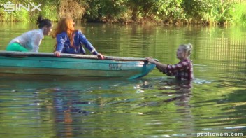 Boating Babes End Up Wet And Messy - Cam 1 Screencap 17 on www.sinx.com