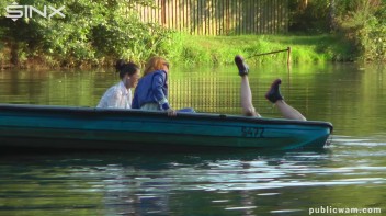 Boating Babes End Up Wet And Messy - Cam 1 Screencap 19 on www.sinx.com