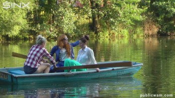 Boating Babes End Up Wet And Messy - Cam 1 Screencap 2 on www.sinx.com