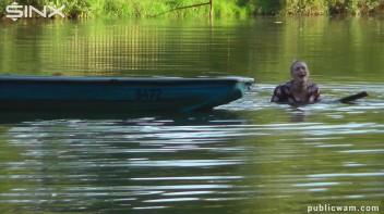 Boating Babes End Up Wet And Messy - Cam 1 Screencap 20 on www.sinx.com