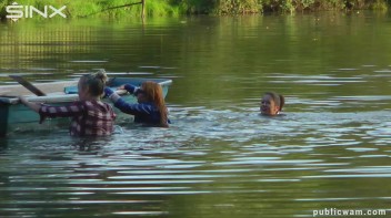 Boating Babes End Up Wet And Messy - Cam 1 Screencap 25 on www.sinx.com
