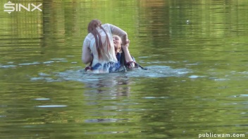 Boating Babes End Up Wet And Messy - Cam 1 Screencap 34 on www.sinx.com