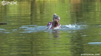 Boating Babes End Up Wet And Messy - Cam 1 Screencap 35 on www.sinx.com