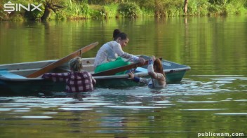 Boating Babes End Up Wet And Messy - Cam 1 Screencap 36 on www.sinx.com
