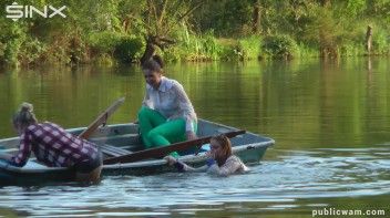 Boating Babes End Up Wet And Messy - Cam 1 Screencap 37 on www.sinx.com