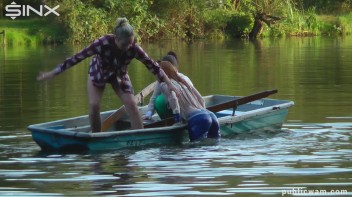 Boating Babes End Up Wet And Messy - Cam 1 Screencap 38 on www.sinx.com