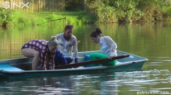 Boating Babes End Up Wet And Messy - Cam 1 Screencap 40 on www.sinx.com
