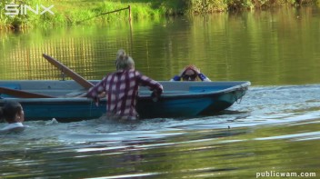 Boating Babes End Up Wet And Messy - Cam 1 Screencap 45 on www.sinx.com