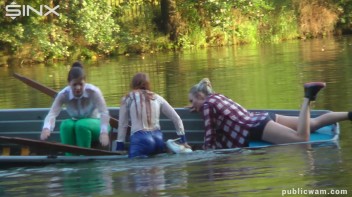 Boating Babes End Up Wet And Messy - Cam 1 Screencap 52 on www.sinx.com