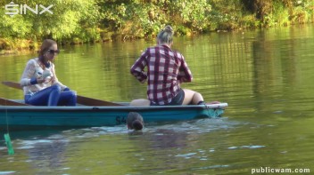 Boating Babes End Up Wet And Messy - Cam 1 Screencap 53 on www.sinx.com