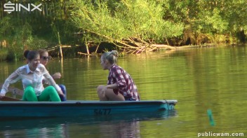 Boating Babes End Up Wet And Messy - Cam 1 Screencap 55 on www.sinx.com