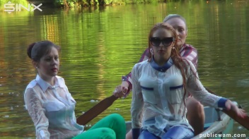 Boating Babes End Up Wet And Messy - Cam 1 Screencap 63 on www.sinx.com