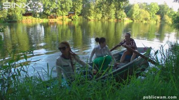 Boating Babes End Up Wet And Messy - Cam 1 Screencap 68 on www.sinx.com