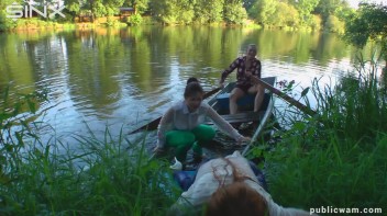 Boating Babes End Up Wet And Messy - Cam 1 Screencap 70 on www.sinx.com