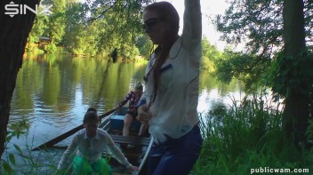 Boating Babes End Up Wet And Messy - Cam 1 Screencap 71 on www.sinx.com