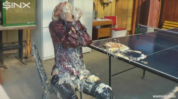 Cute blonde gets messy with pies Screencap 34 on www.sinx.com