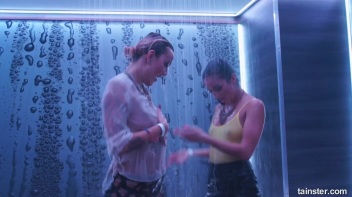 The Shower Brings Sensual Power! Screencap 2 on www.sinx.com