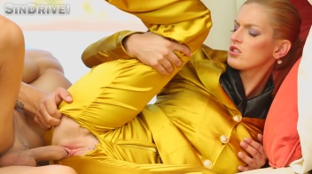 Simony Diamond: Shiny Satin Babes Love The Taste Of High-End Ass And Cum Screencap 58 on www.sinx.com