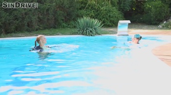 Simony Diamond: Shiny Satin Babes Love The Taste Of High-End Ass And Cum Screencap 133 on www.sinx.com