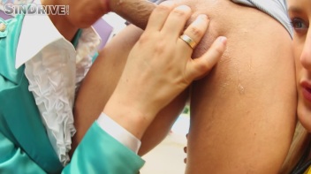 Simony Diamond: Shiny Satin Babes Love The Taste Of High-End Ass And Cum Screencap 27 on www.sinx.com