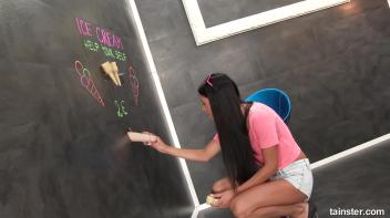 Slime ice cream challenge Screencap 4 on www.sinx.com