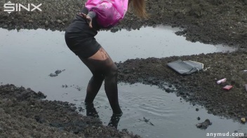 Spoilt Brat Loses It And Falls Into Muddy Puddle - Cam 1 Screencap 22 on www.sinx.com