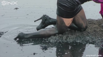 Spoilt Brat Loses It And Falls Into Muddy Puddle - Cam 1 Screencap 23 on www.sinx.com