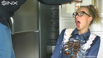Tasting Game Turns Messy In The Kitchen - Cam 1 Screencap 36 on www.sinx.com