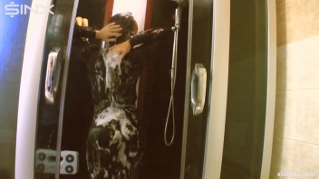 Solo Showering Seductress Screencap 38 on www.sinx.com