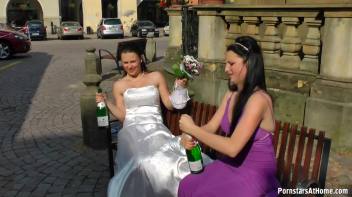 Wedding Day Wet-Down Around Town Screencap 9 on www.sinx.com