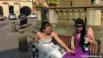 Wedding Day Wet-Down Around Town Screencap 10 on www.sinx.com