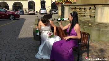 Wedding Day Wet-Down Around Town Screencap 11 on www.sinx.com