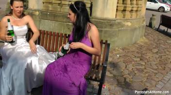 Wedding Day Wet-Down Around Town Screencap 12 on www.sinx.com