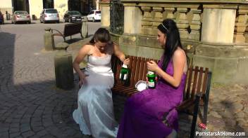 Wedding Day Wet-Down Around Town Screencap 15 on www.sinx.com