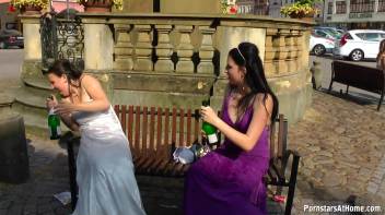 Wedding Day Wet-Down Around Town Screencap 17 on www.sinx.com